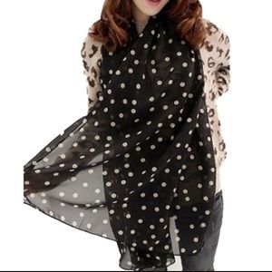 POLKA DOT SCARF